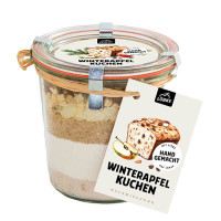Backmischung im Glas Winterapfel-Kuchen 350g